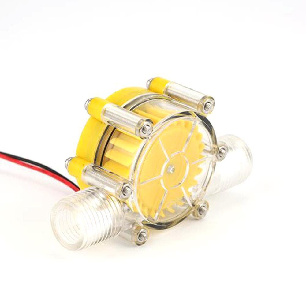Mini Stable Waterflow Pump Charge Generator Hydroelectric Micro Hydro Tap DIY 12V