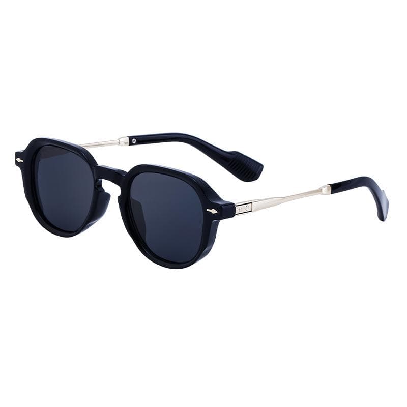 Retro Rectangular Sunglasses Luxury Outdoor UV Protection for Street Photography Fishing Driving