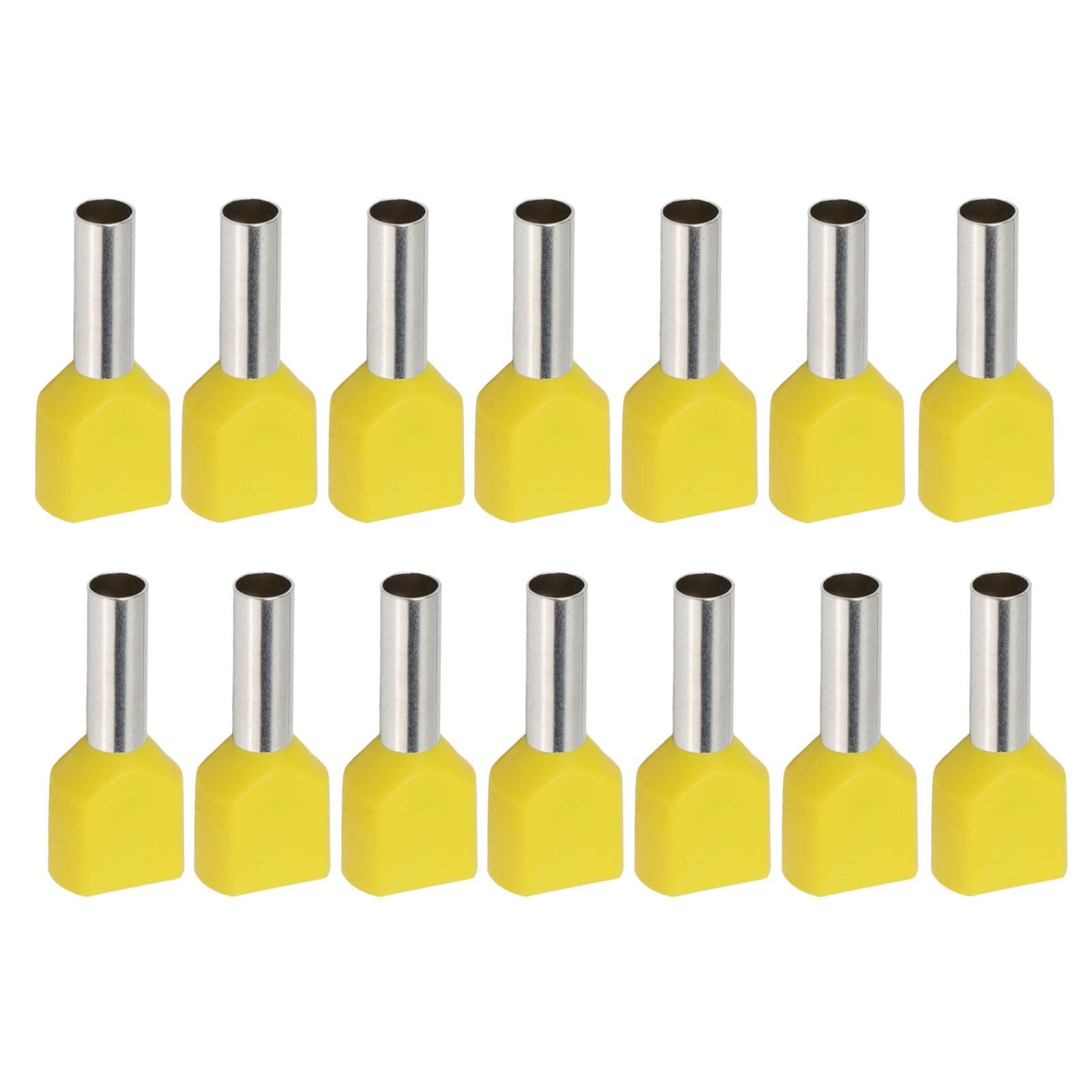 100Pcs Ferrule Insulated Crimping Wire Terminal Set Kit for Machine Equipment TE4012