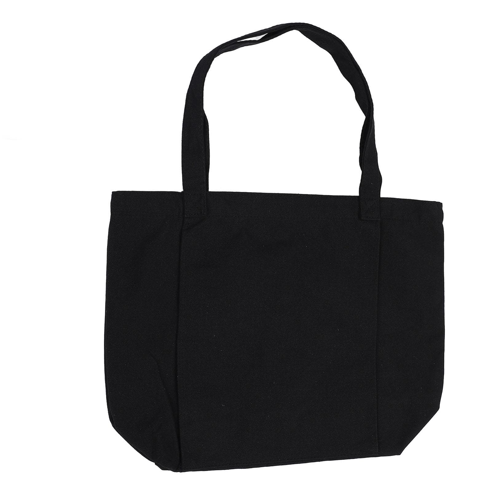 Yoga Mat Bag Canvas Lightweight Large Capacity Yoga Mat Carrying Bag Shoulder Gym Bag for Travel black