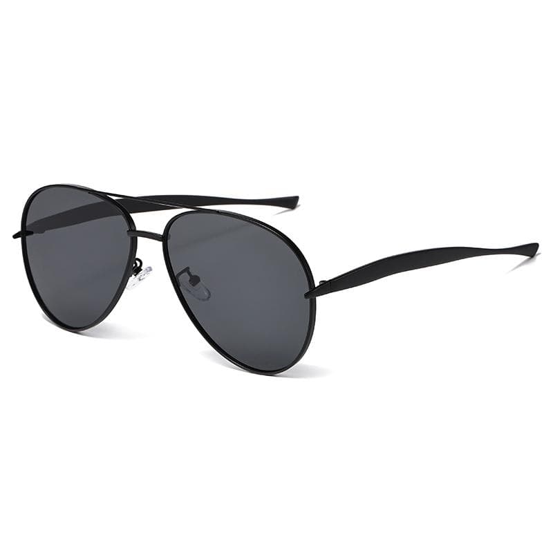 1/2pcs Retro Square Sunglasses Metal Double Bridges UV400 Protection Fashion Punk Men Women Dark Green Shades show as picture