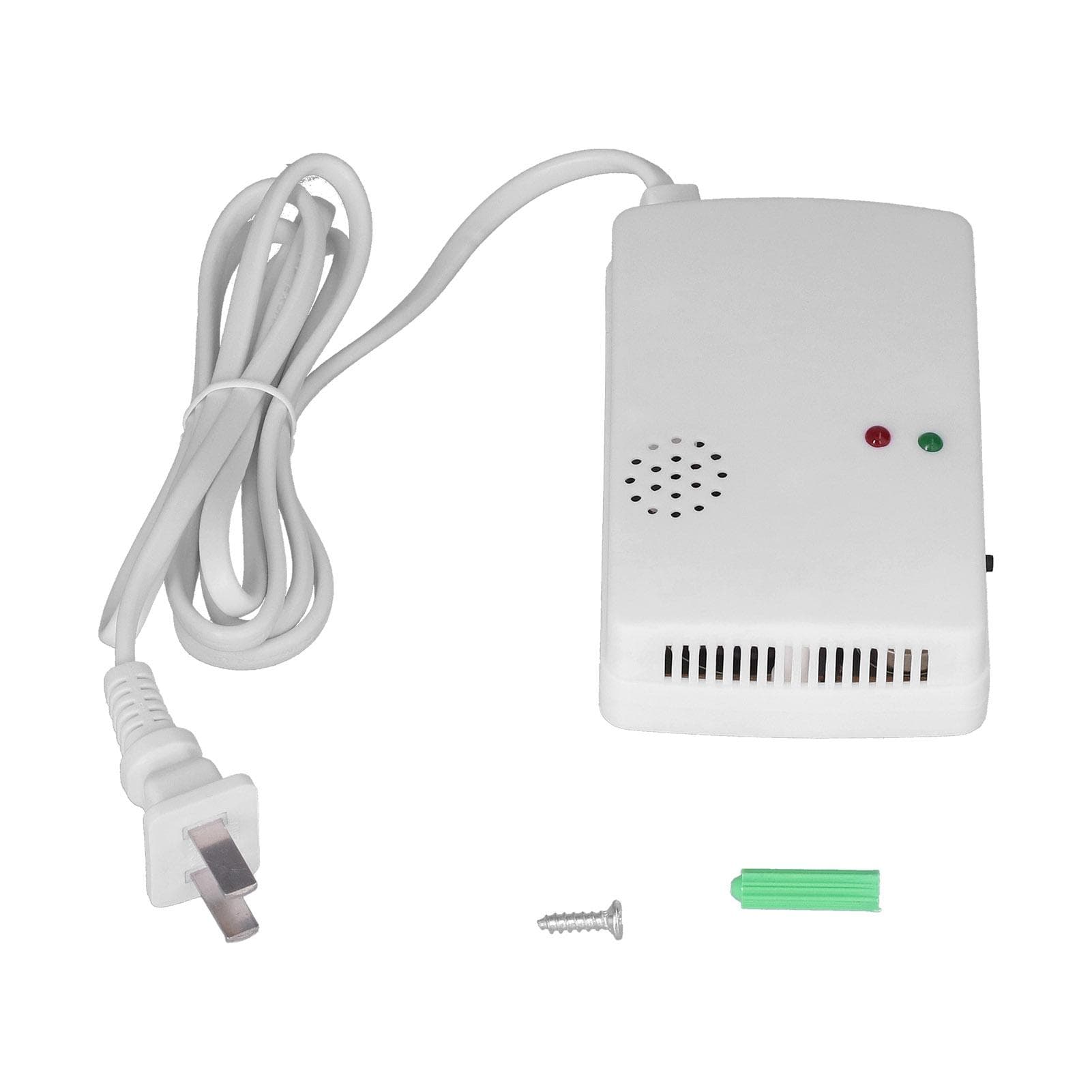 Natural Gas Leaking Detector Self Checking Liquefied Petroleum Gas Alarm for Home Kitchen