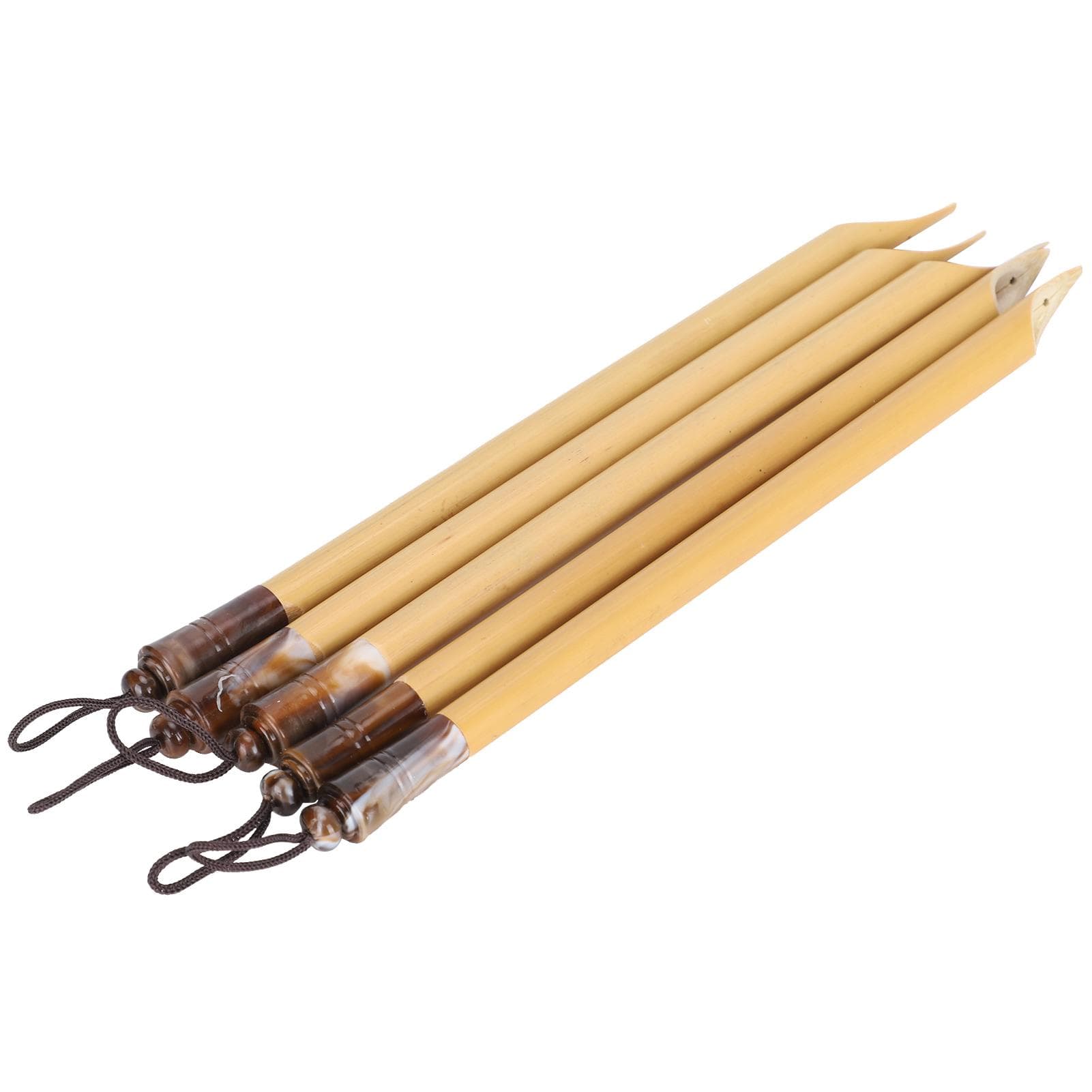 5Pcs Dip Pen Handcrafted Manga Calligraphy Vintage Bamboo Drawing Painting Kit School