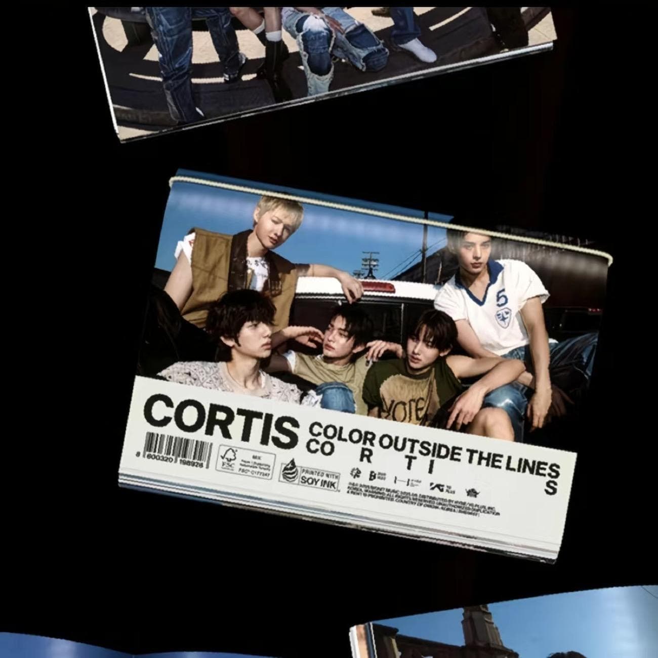 Cortis COLOR OUTSIDE THE LINES 1st album Scene 2-1 set