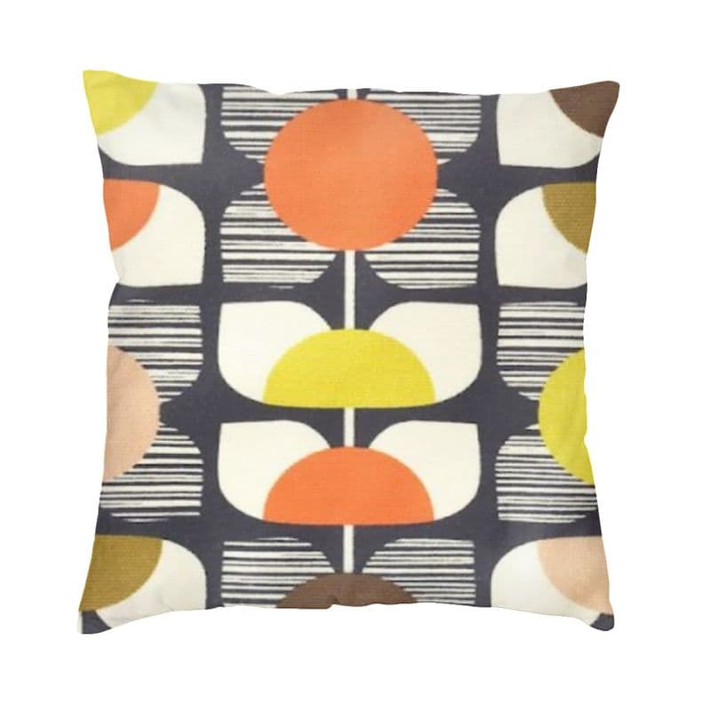 Luxury Orla Kiely Cushion Cover Soft Scandinavian Floral Throw Pillow Case Decoration Pillowcase 30x30cm 12x12in