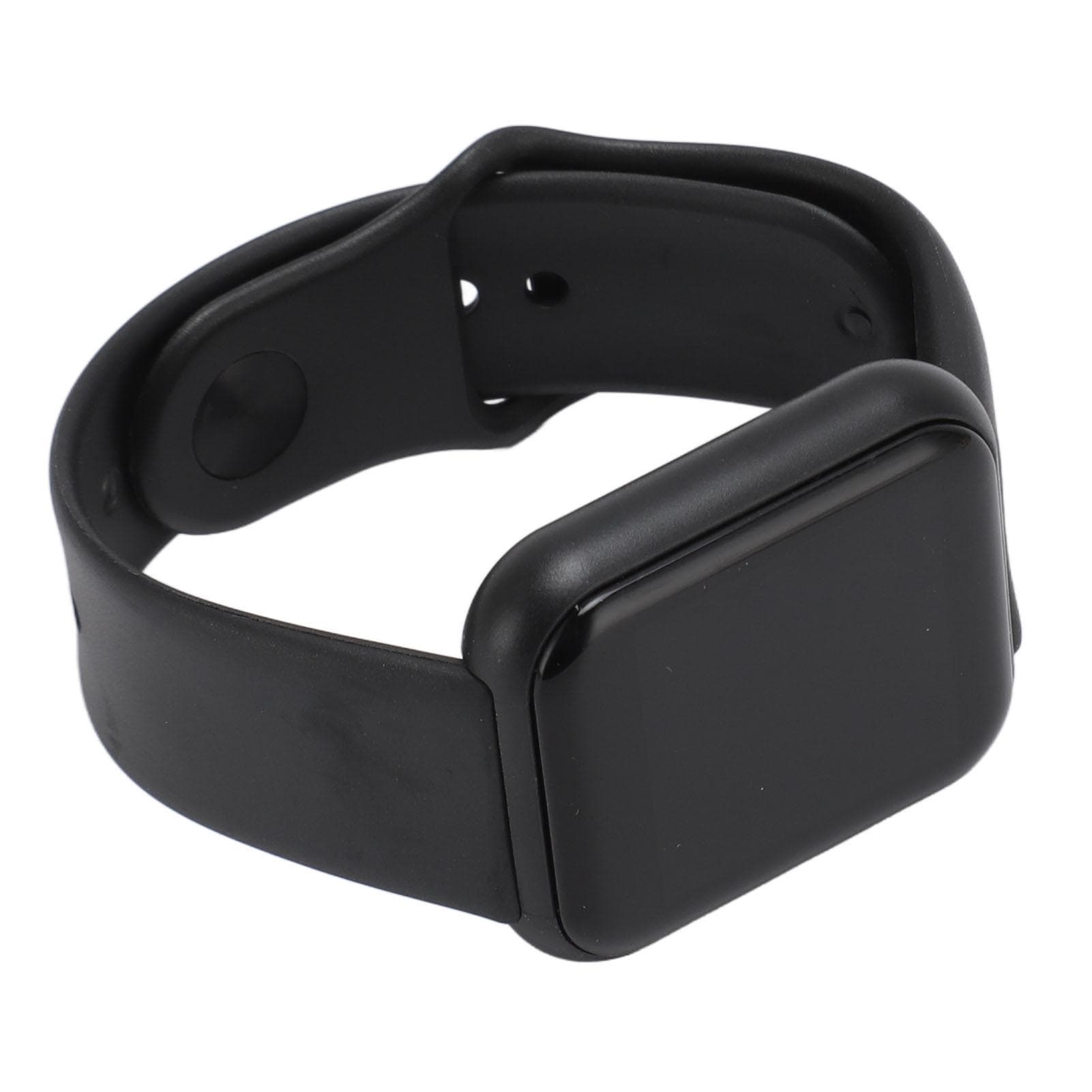 Smart Watch for Men Women 1.44 Inch Color Screen Bluetooth 4.2 IP67 Water Resistant Message black
