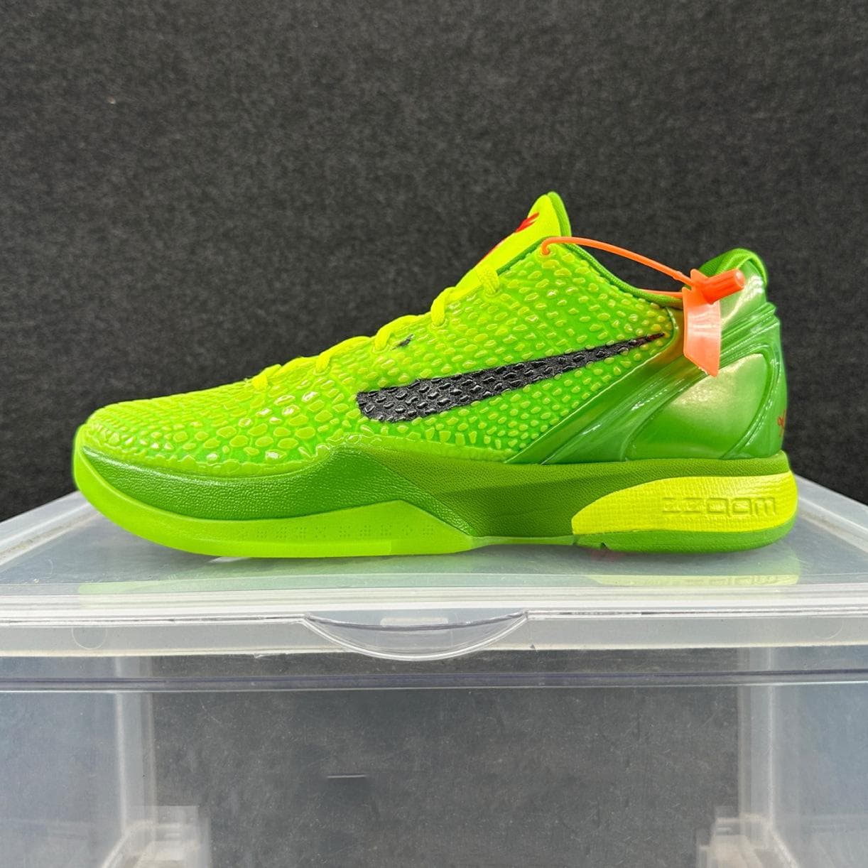 Genuine Kobe 6 Combat Basketball Shoes - Violent Orange, Full Mamba Replica, 6th Gen Men's Sports Shoes Size 41