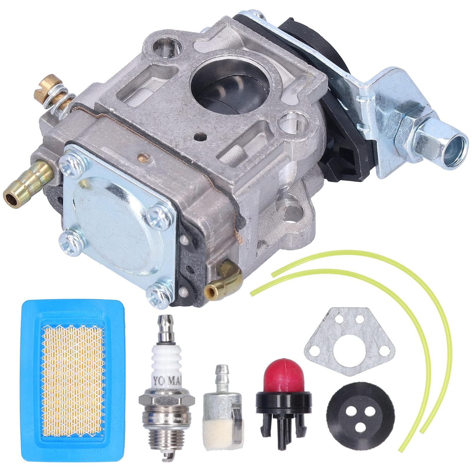 Carburetor Air Fuel Filter Spark Plug Primer Bulb Assembly for Echo PB?770 PB?770H PB?770T Blower