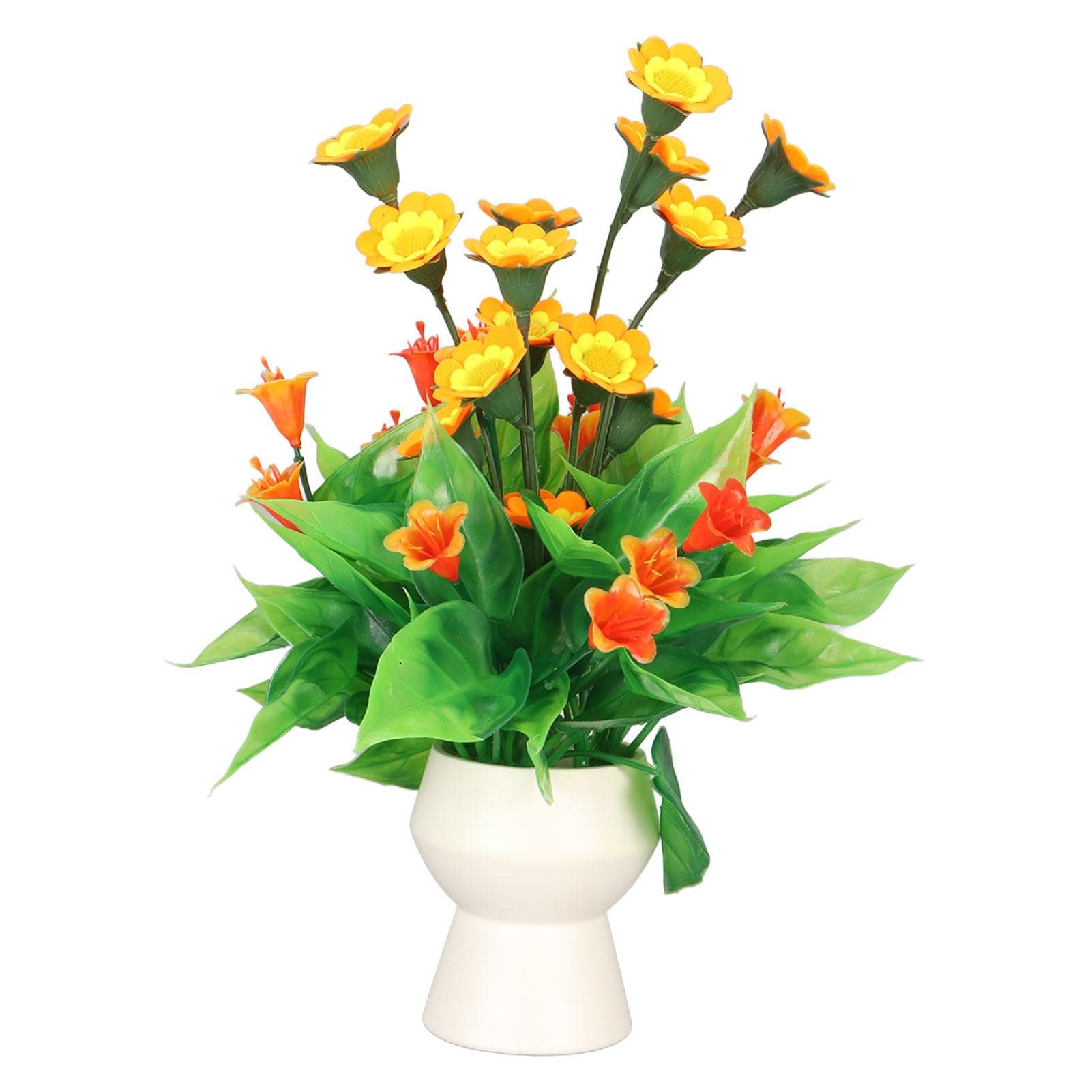 Aquarium Artificial Flower Decoration Simulation Fish Tank Fake Flower Landscaping Ornament with