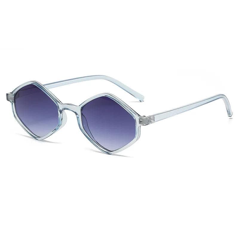 Fashion Sunglasses Women Rhombus Cat Eye Vintage Small Frame UV400 Ladies Gafas De Sol AS