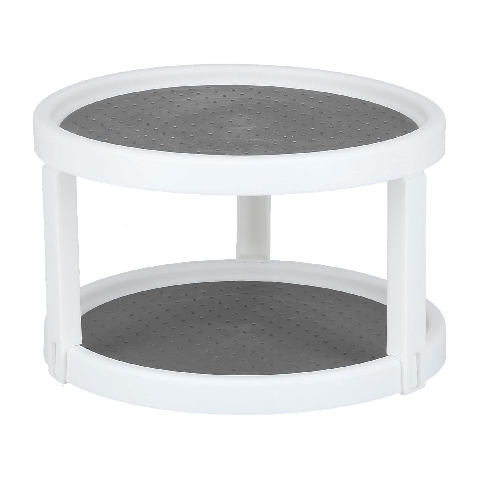 Cabinet Turntable Organizer Antislip Rotatable Storage Tray Multifunctional Rotating Spice Rack for