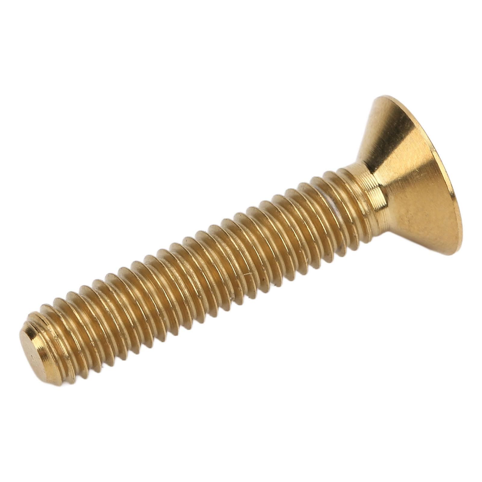 RISK Headset Stem Top Cap Fixing Bolt M6x30mm Bike Stem Bolt Screw Titanium Alloy for Bike Repair