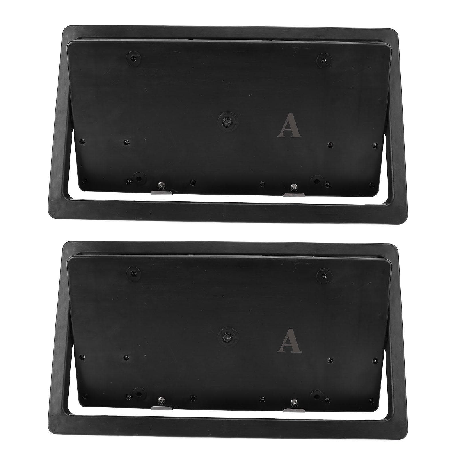 2PCS License Plate Flipper with Remote Control Flip Cover Design Electric License Plate Holder for