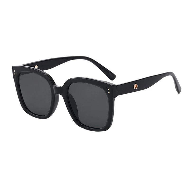 New Retro Square Sunglasses Woman Fashion Big Frame Sun Glasses Female Candy Colors Black Designer Oculos De Sol