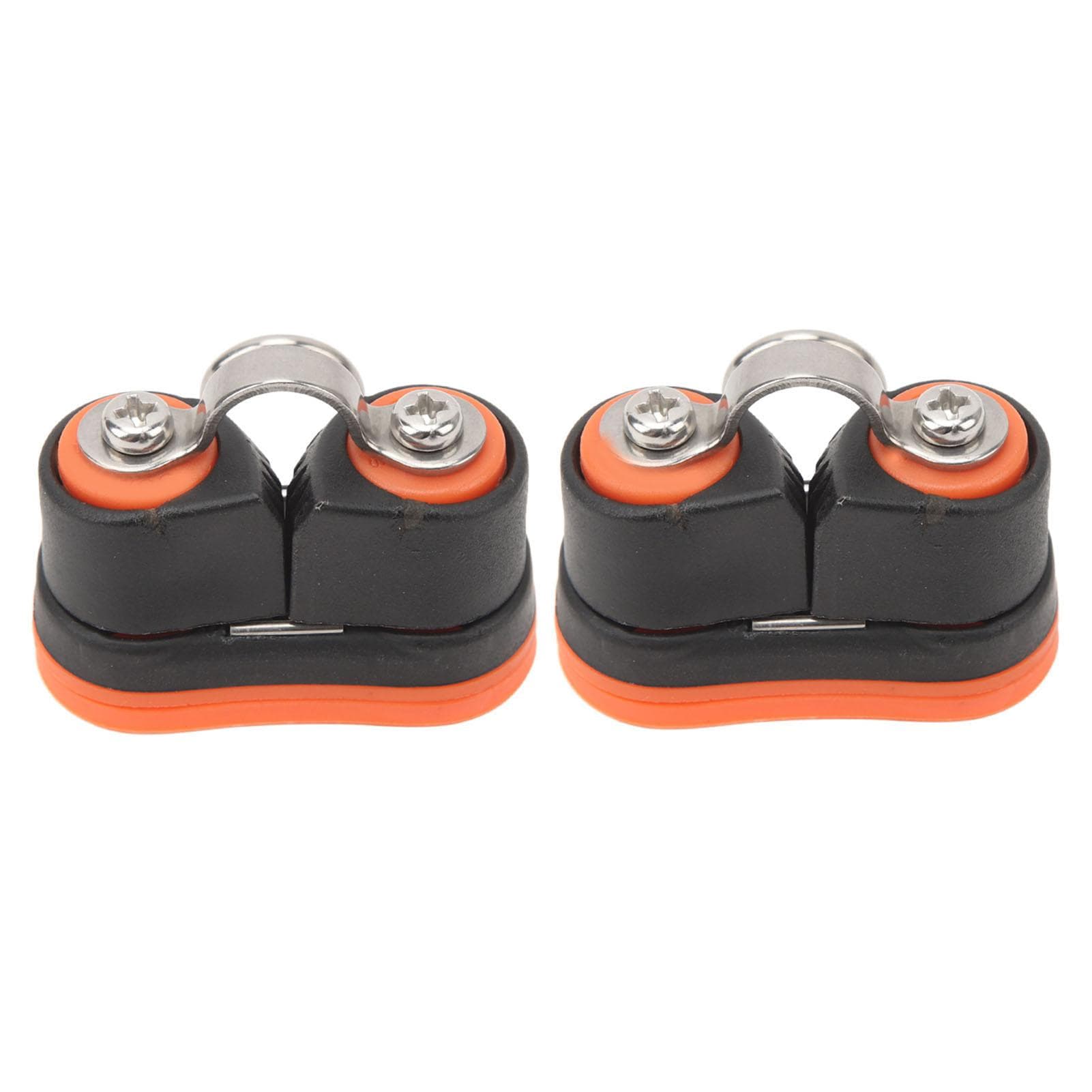 2PCS Cam Cleat Ball Bearing Marine Boat Fast Entry Rope Cam Cleat Wire Fair Sailing Sailboat