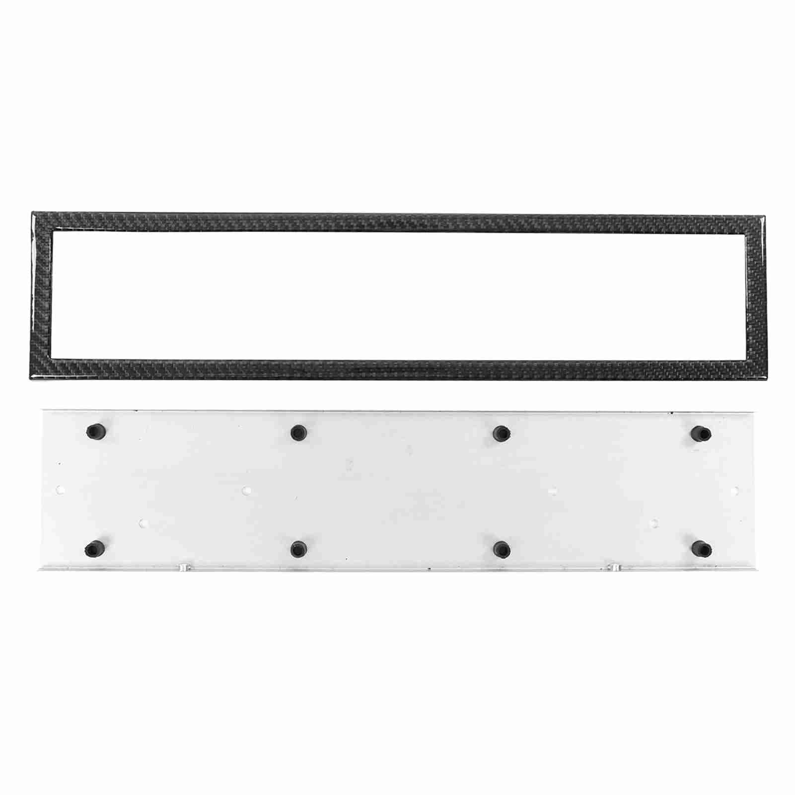 License Plate Frame Standard Real Carbon Fiber Universal for F30 F20 F34 F80 F87 F82 F10 G20 G30