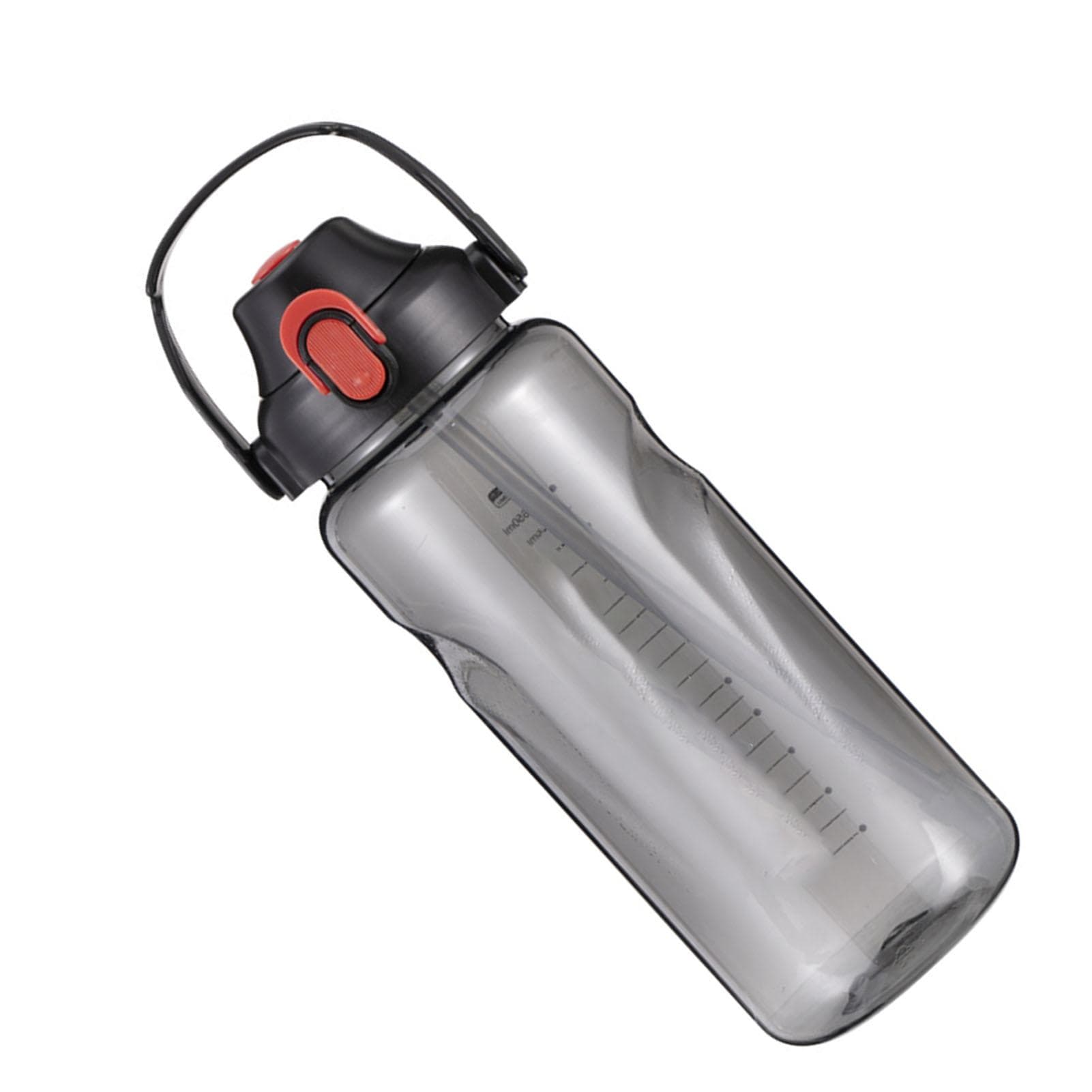 Motivational Water Bottles with Straw Handle 2000ml Measurement Markings Sports Drinking Water