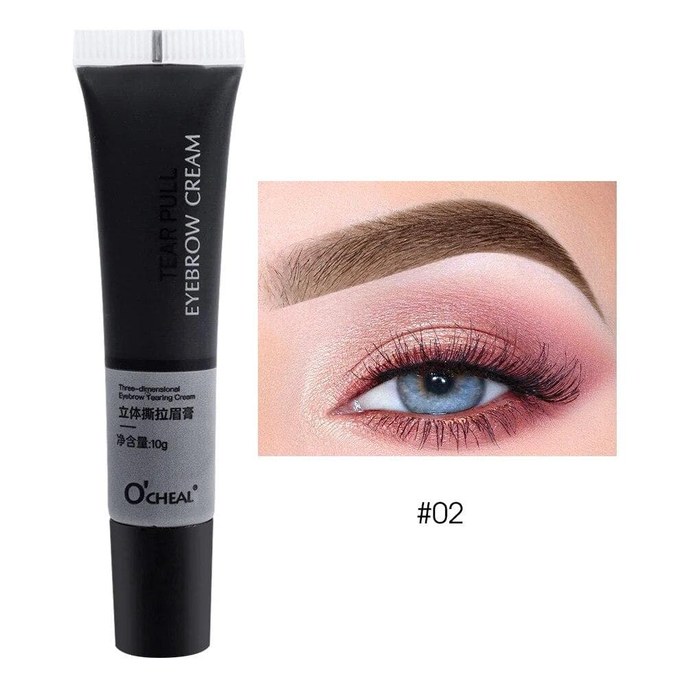 Eyelash Eyebrow Dye Tint Fast Tint Easy Dye Gel Eyelash Kit Semi Permanent Eyebrows Tint Dye Makeup Eyebrow Cream dark brown