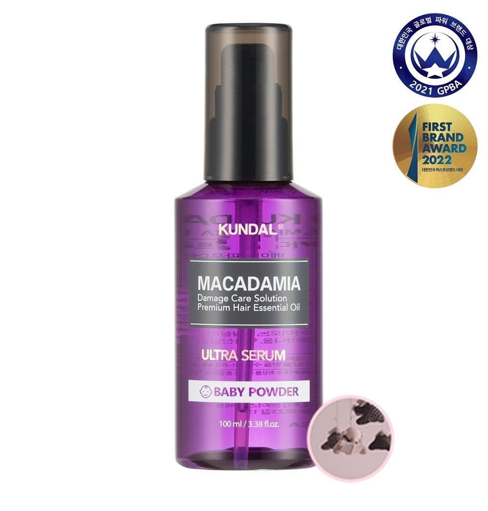 Kundal Ultra Hair Serum 100ml 4 types (choose 1) baby powder