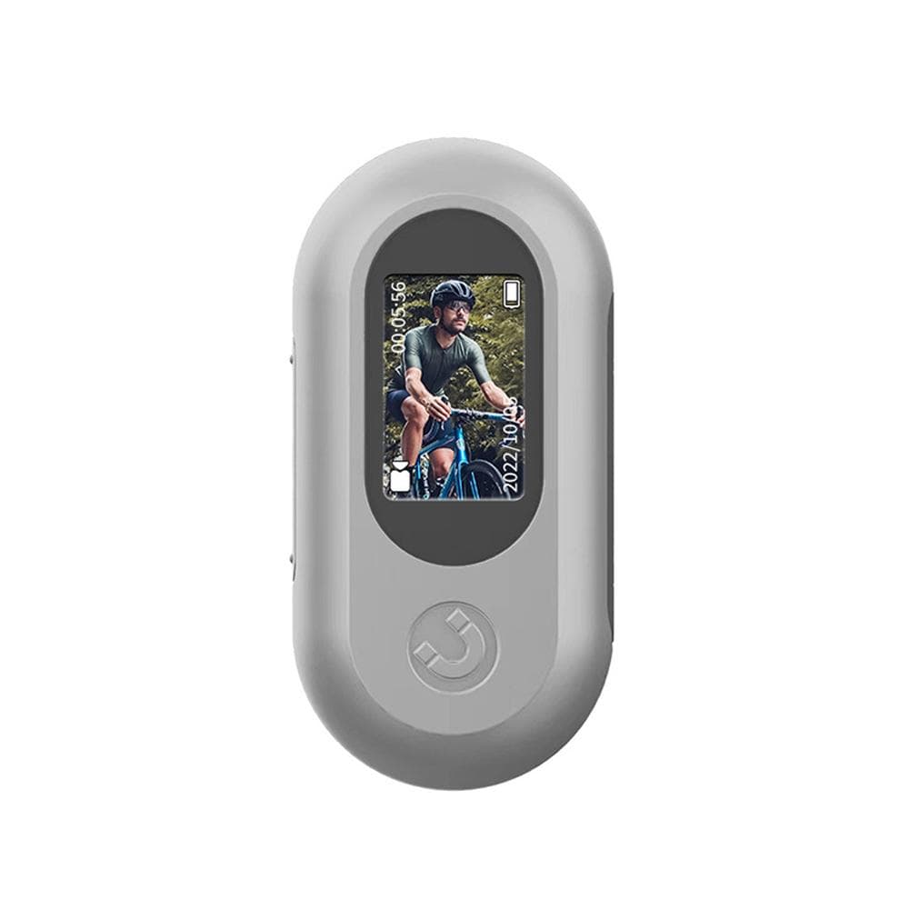 1080P Sport Camera Portable Action Camera High Clear Recorder Camera Waterproof with Screen Support white