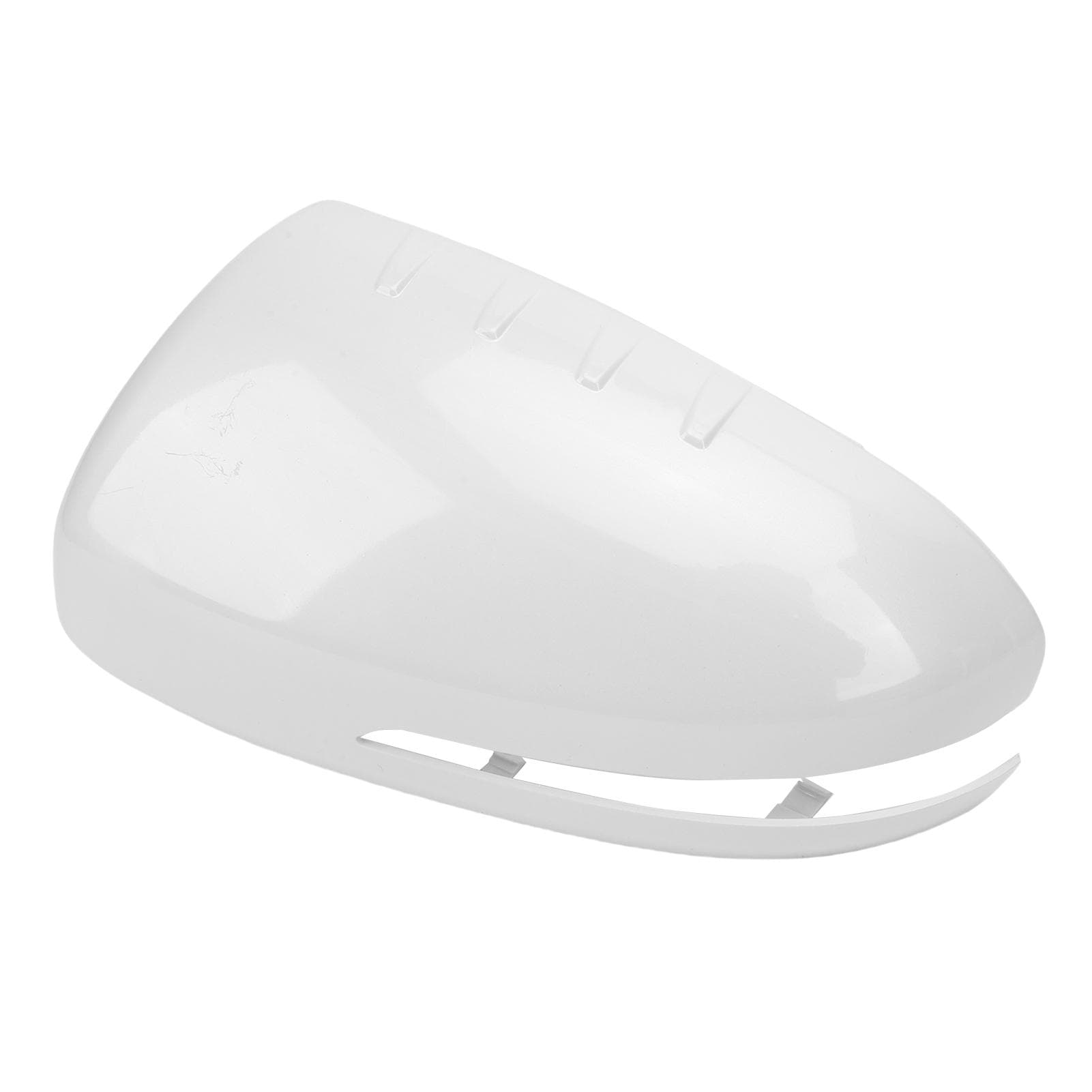 Side Rearview Mirror Cover Cap Weather Proof Exterior Door Mirror Cap Replacement for Optima white