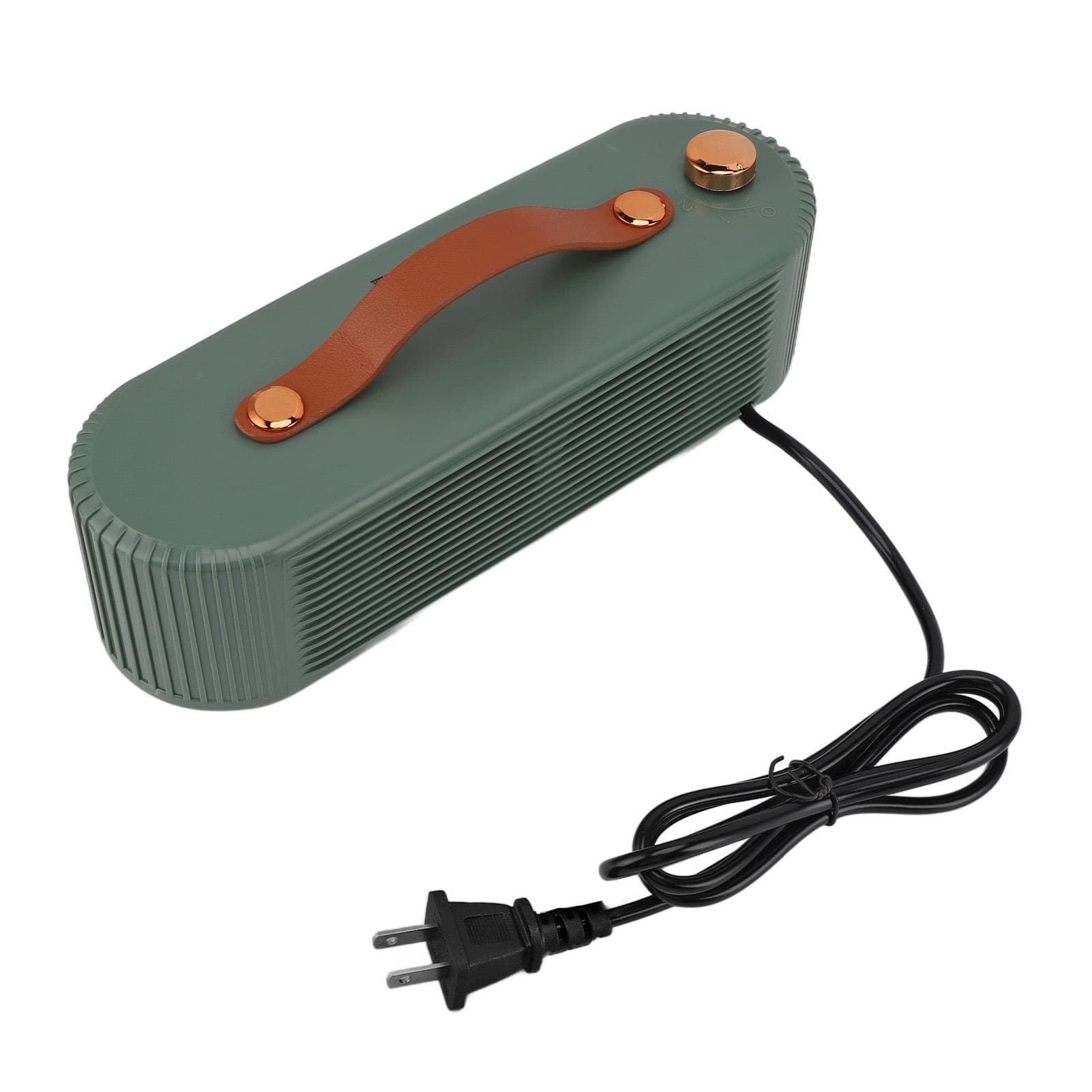 Desktop Multifunctional Space Heater 800W Electric Heaters 2 Gear Adjustable Desktop Electric green
