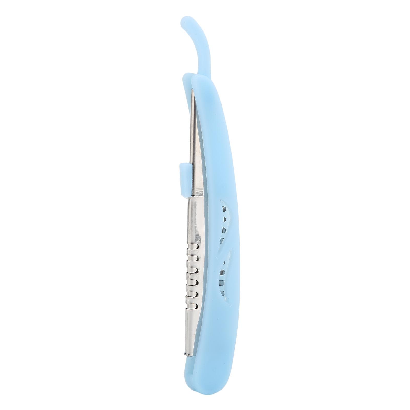 Barber Straight Razor Holder Manual Straight Edge Shaving Safety Razor Holder Without Blade Blue