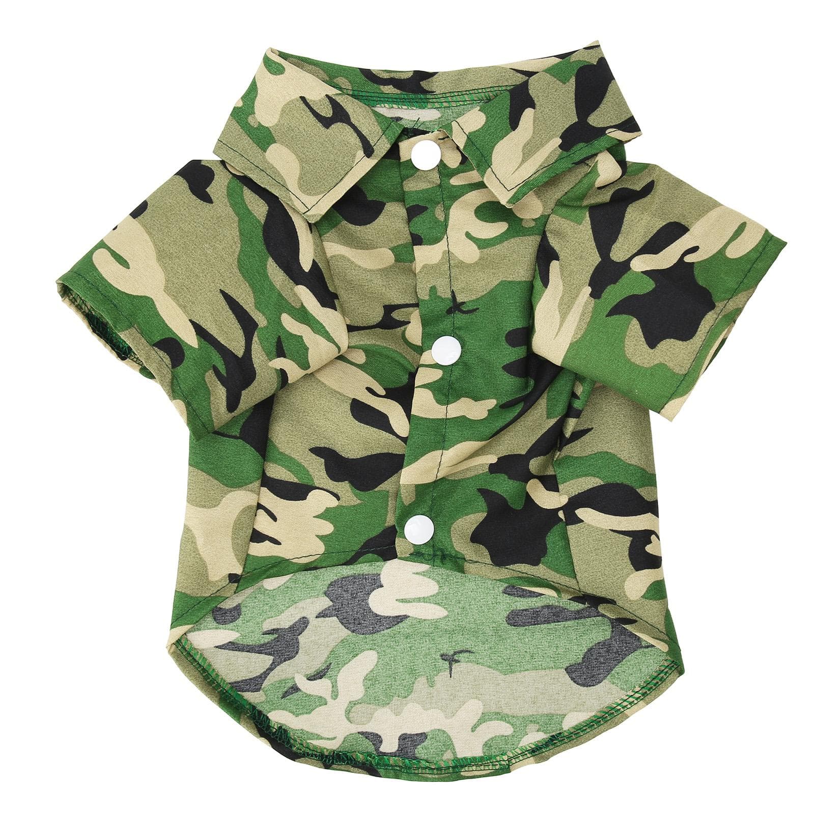 Dog Shirts Summer Stylish Camouflage Breathable Cool Pet Summer T Shirts for Small Medium Boy Girl S(for 2-4kg)