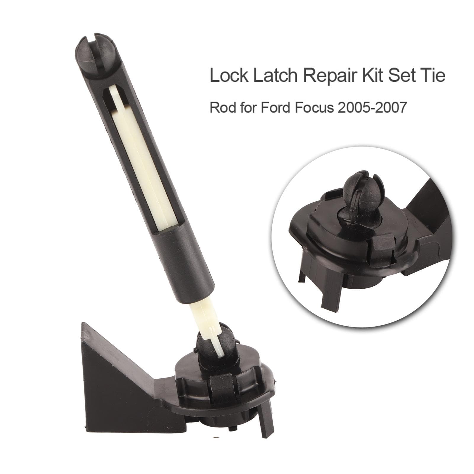 Car Bonnet Hood Lock Latch Repair Kit Set Tie Rod for Ford Focus 2005?2007