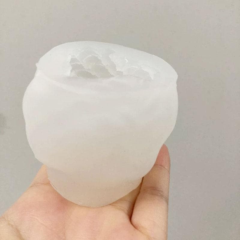 New 3D Woolen Candle Silicone Molds Woolen Ball Design Handmade Soy Candles Making Aroma Wax Soap Molds