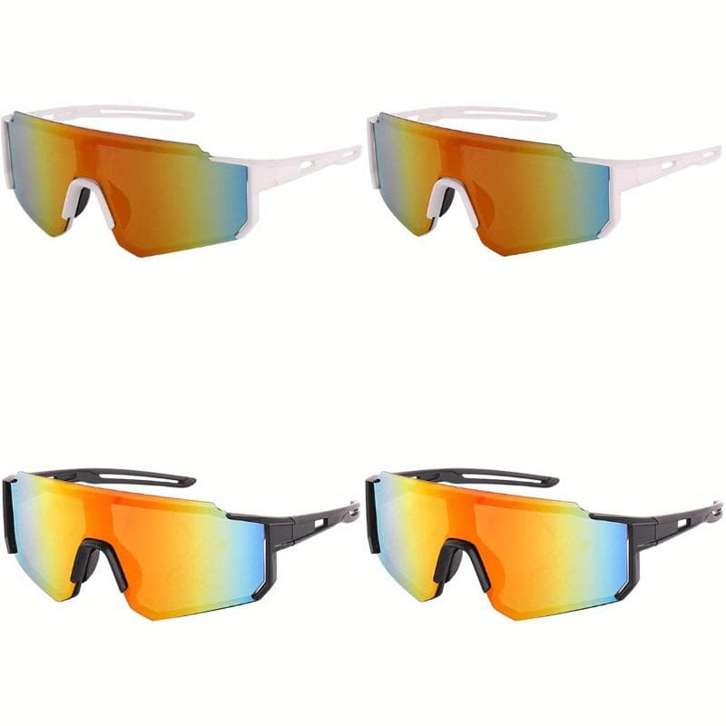1/4PCS Men Women Cycling Glasses Anti Glare UV Protection Fashionable Running Outdoor Sports Eyewear