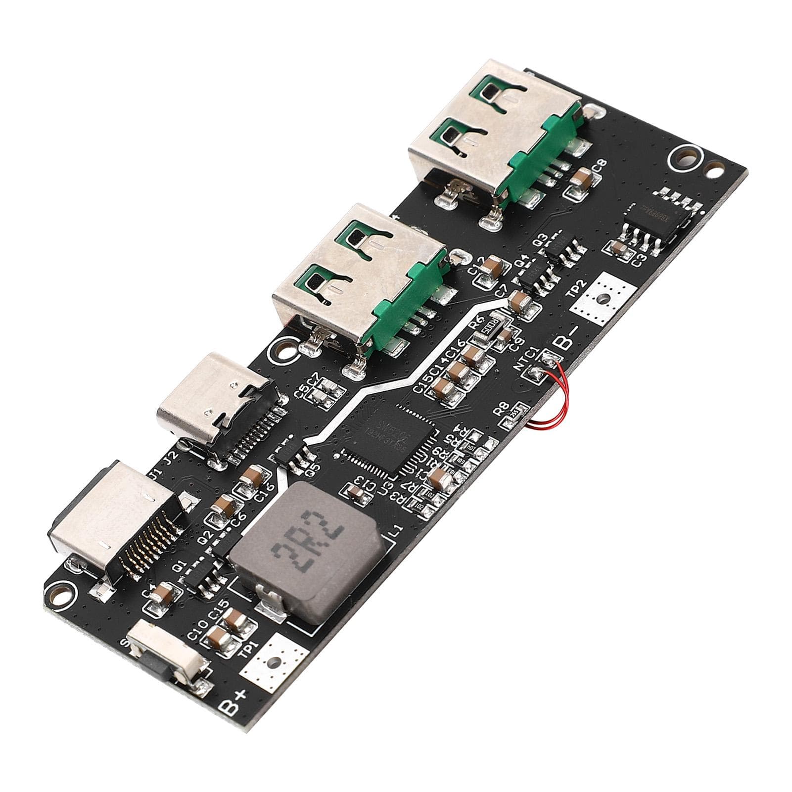 Mobile Charging Module 22.5W 5 Port 2 Way Soft Start Multi Protections Fast Charging Board