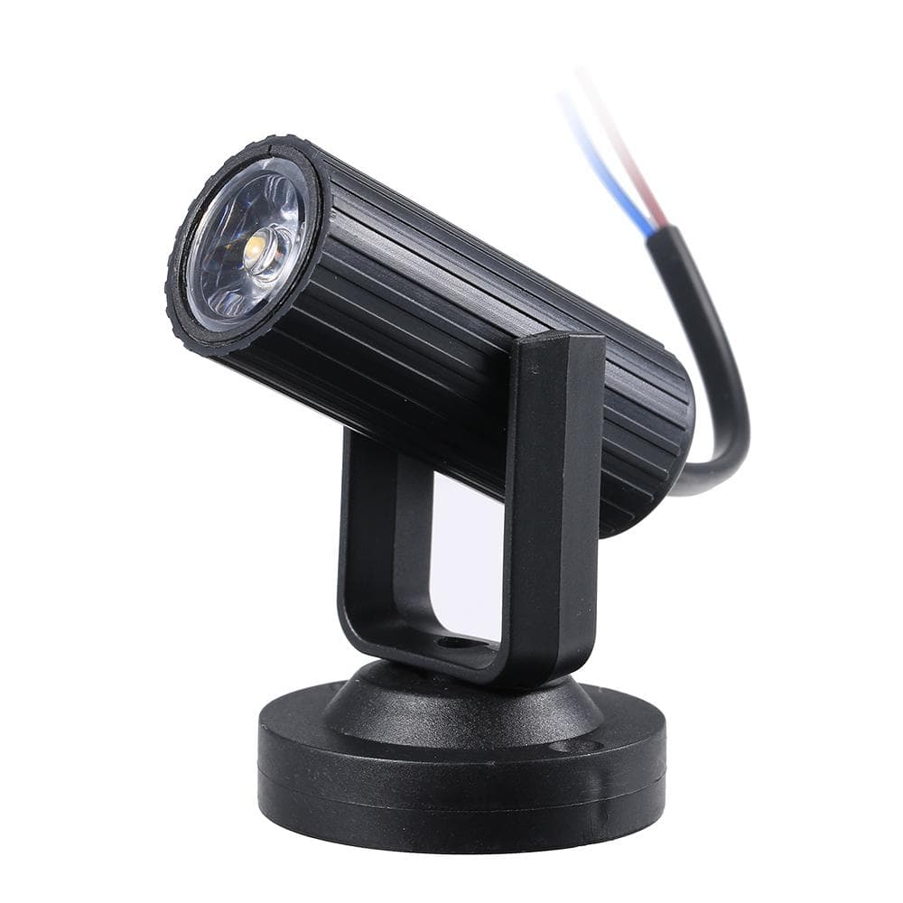 AC85-265V 1W LED Mini Spot Lamp Stage Lighting Fixture Portable for Home Party Decoration Deco DJ blue