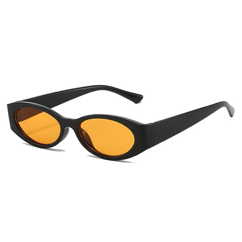 Retro Small Frame Oval Sunglasses Women Men Vintage Designer UV400 Sun Glasses for Outdoor Driving Travel