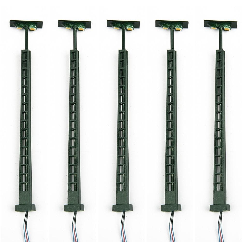5Pcs Model Railway Lights Bonsai Decoration Layout