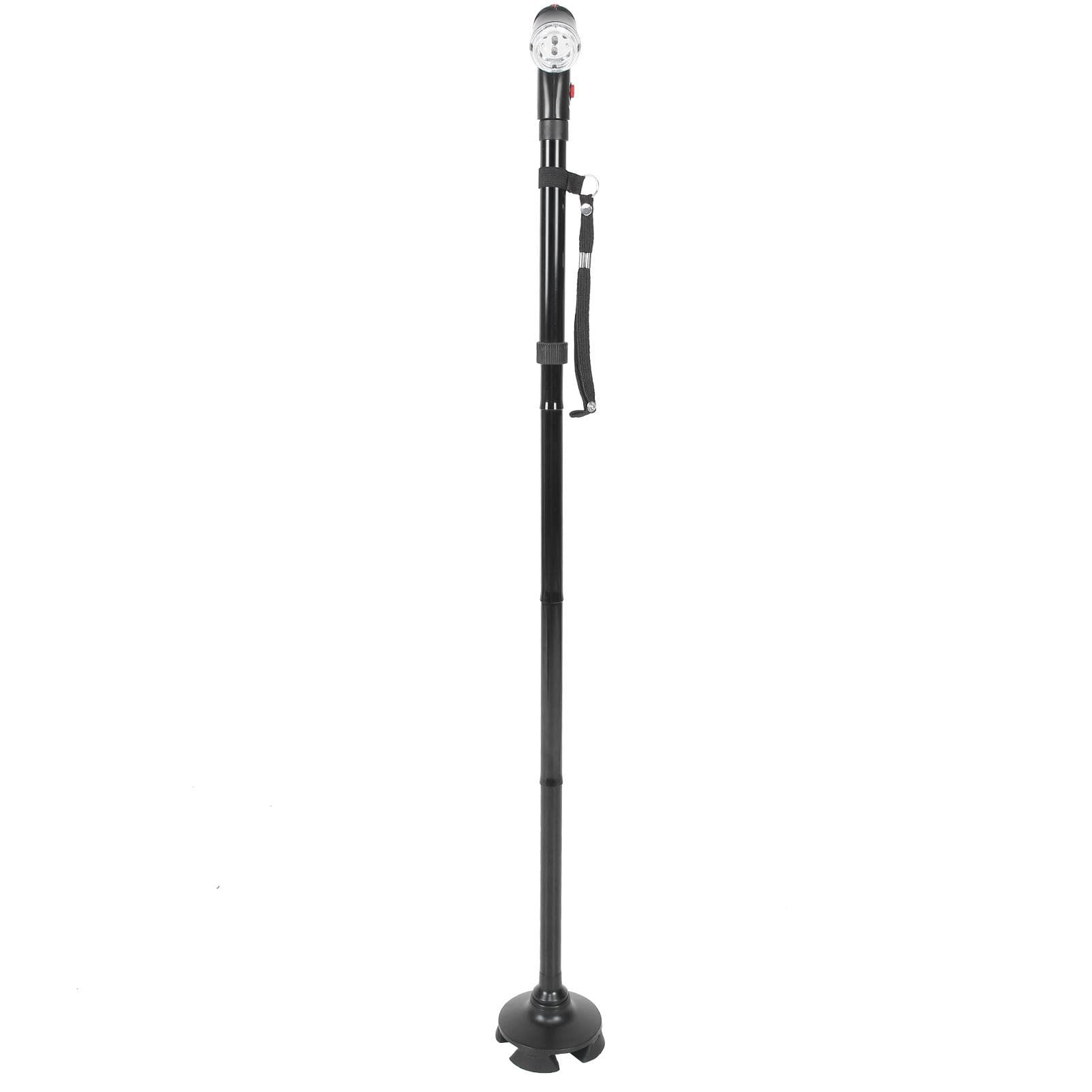 Multifunctional Elderly Walking Stick with Light Adjustable AntiSlip Walking Cane