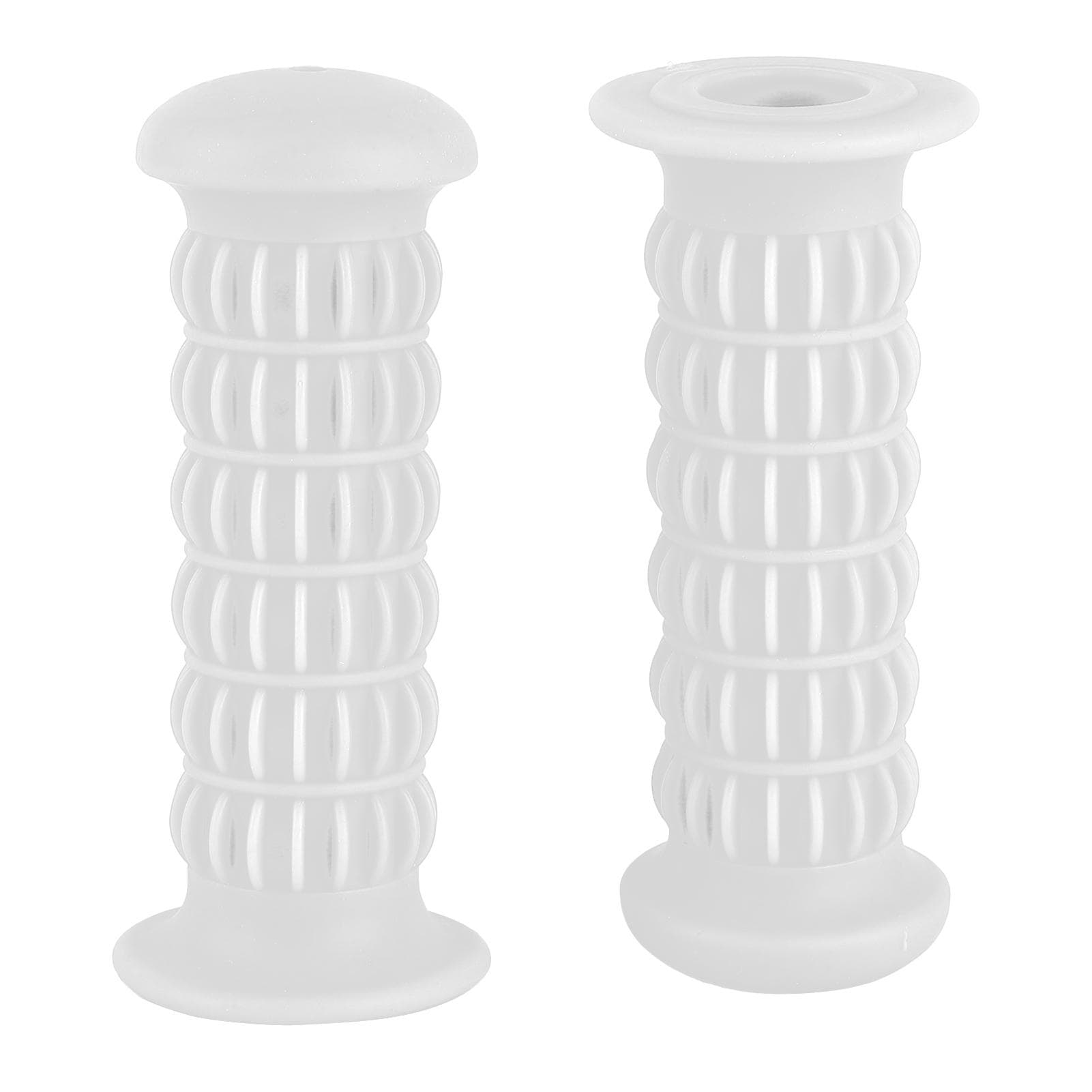 Universal Motorcycle Rubber Hand Grip Motorbike Handle Motorcycle Handlebar 25?28mmWhite white
