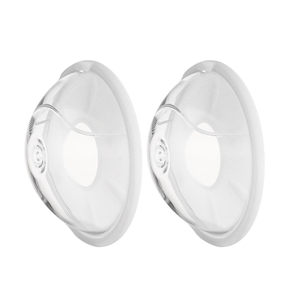 2pcs Wearable Milk Saver for Breastfeeding Manual Breastmilk Collector Silicone Breast Shell Milk