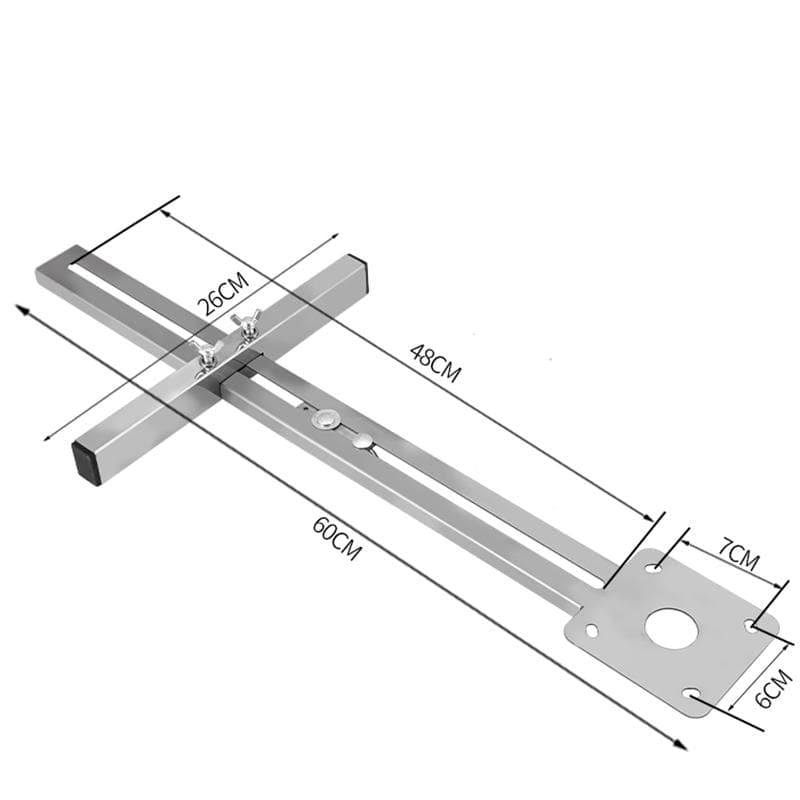 For Trimmer Machine Edge Guide Positioning Cutting Board Tools Hole Opener For DIY Woodworking Router Circle Milling Groove