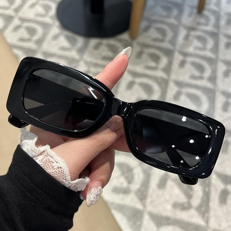 Vintage Rectangle Sunglasses Women Men Polygon Designer Square Sun Glasses Unisex Shades Female Eyewear Fashion Brand