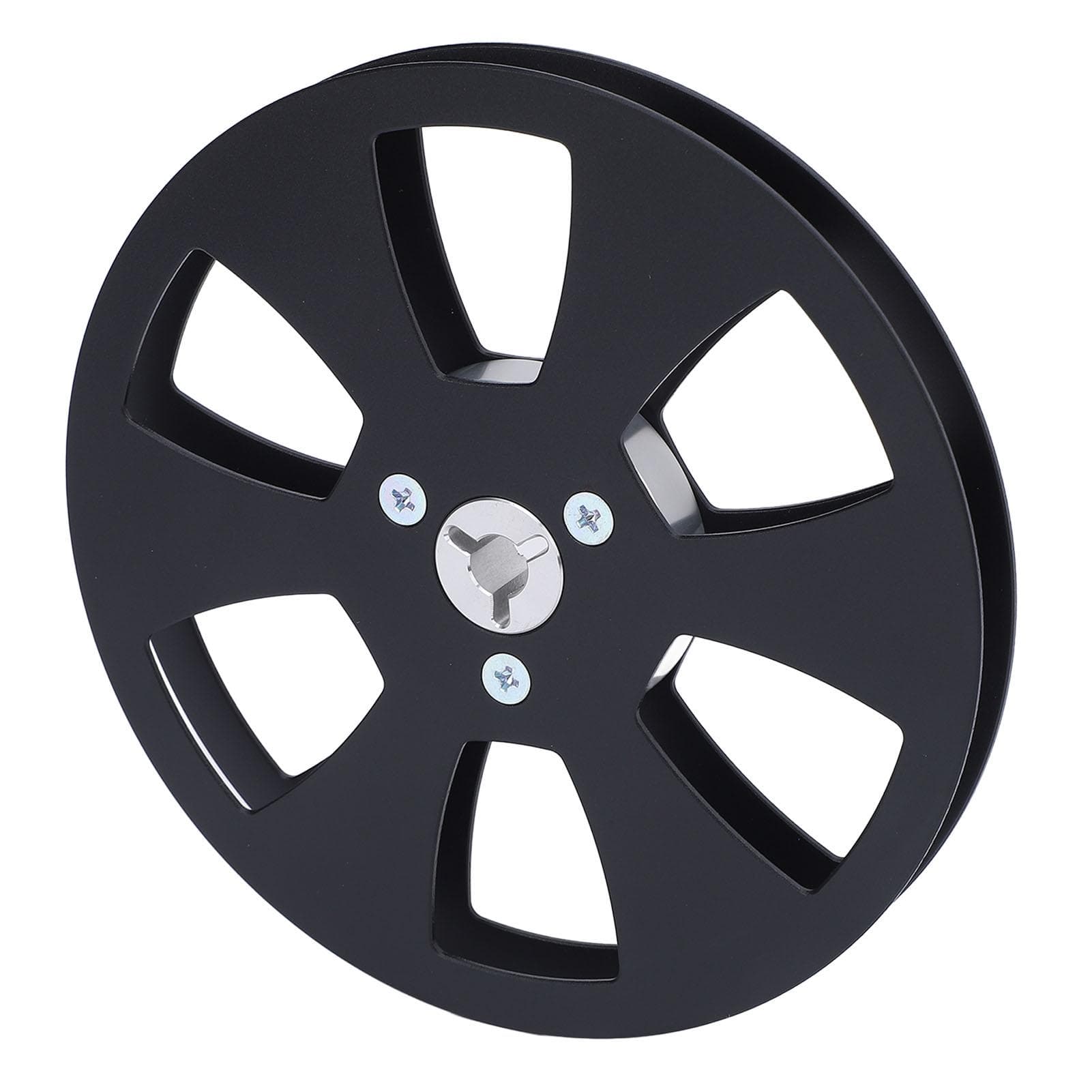 14 5in Empty Tape Reel Sound Recording 6 Hole Aluminum Alloy for ReVox Opening Machine Parts Blue black