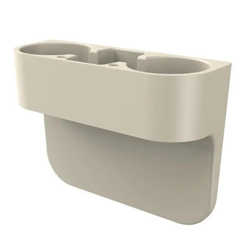 Car Cup Holder Auto Seat Gap Water Cup Drink Bottle Can Phone Keys Organizer Storage Holder Stand Drink Holder Car Accessories beige