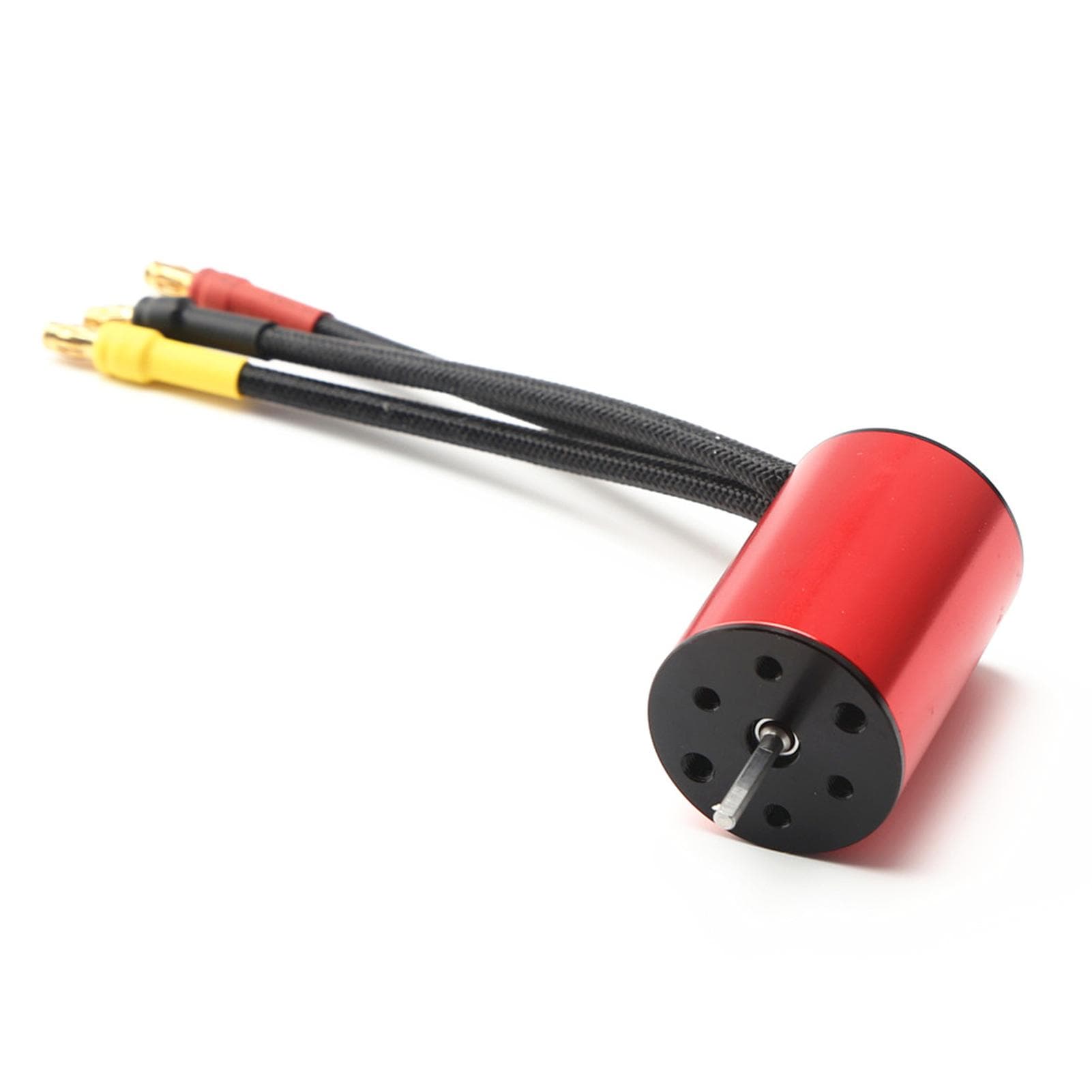 S2430 5800KV Brushless Motor Waterproof Motor Replacement for Traxxas HSP Wltoys 1/16 1/18 RC Truck 7200kv red