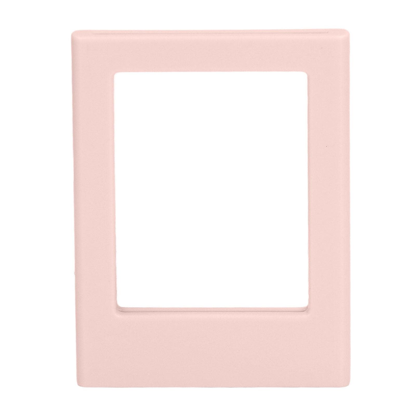 3in Magnetic Picture Frames DIY Powerful Magnet Splicable Small Magnet Photo Frame for Instant pink