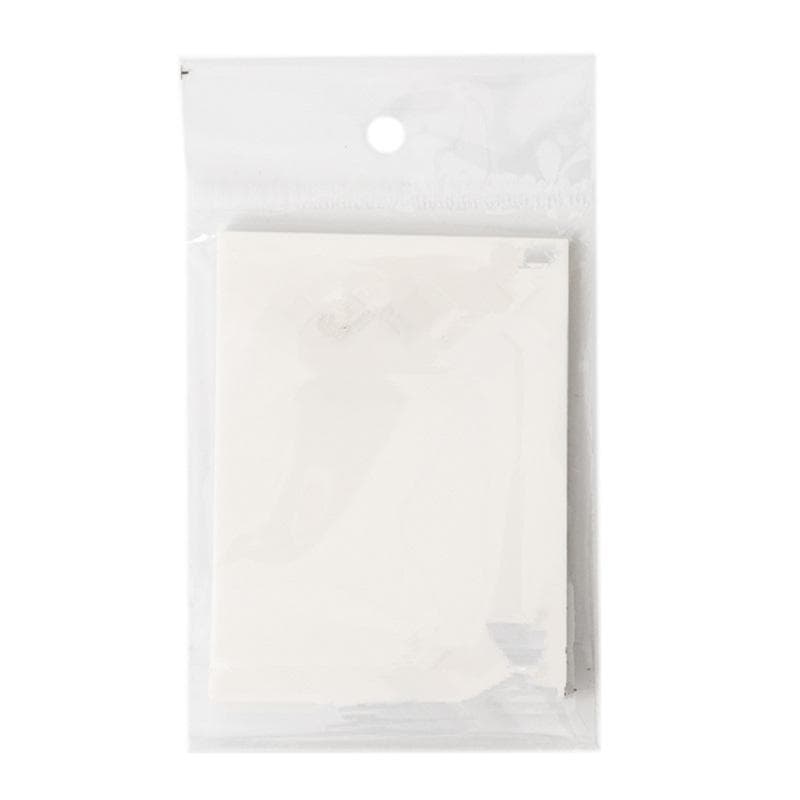 Transparent Sticky Notes 50 Sheets 3x3in Waterproof Strong Stickiness Clear Sticky Notes for Office