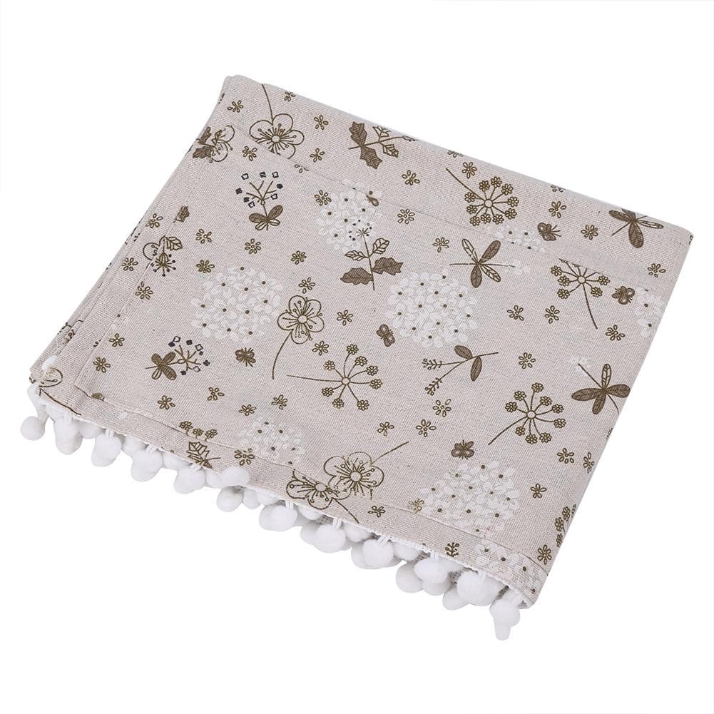 Multi purpose Cotton Linen Dustproof Cover Protector for Fridge Washing Machine (51 x 21 )