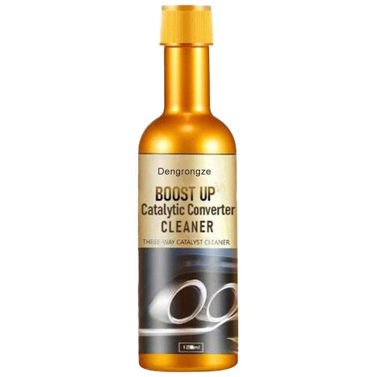 Catalytic Converter Cleaner Engine Booster Cleaner Multipurpose Cleaner gold