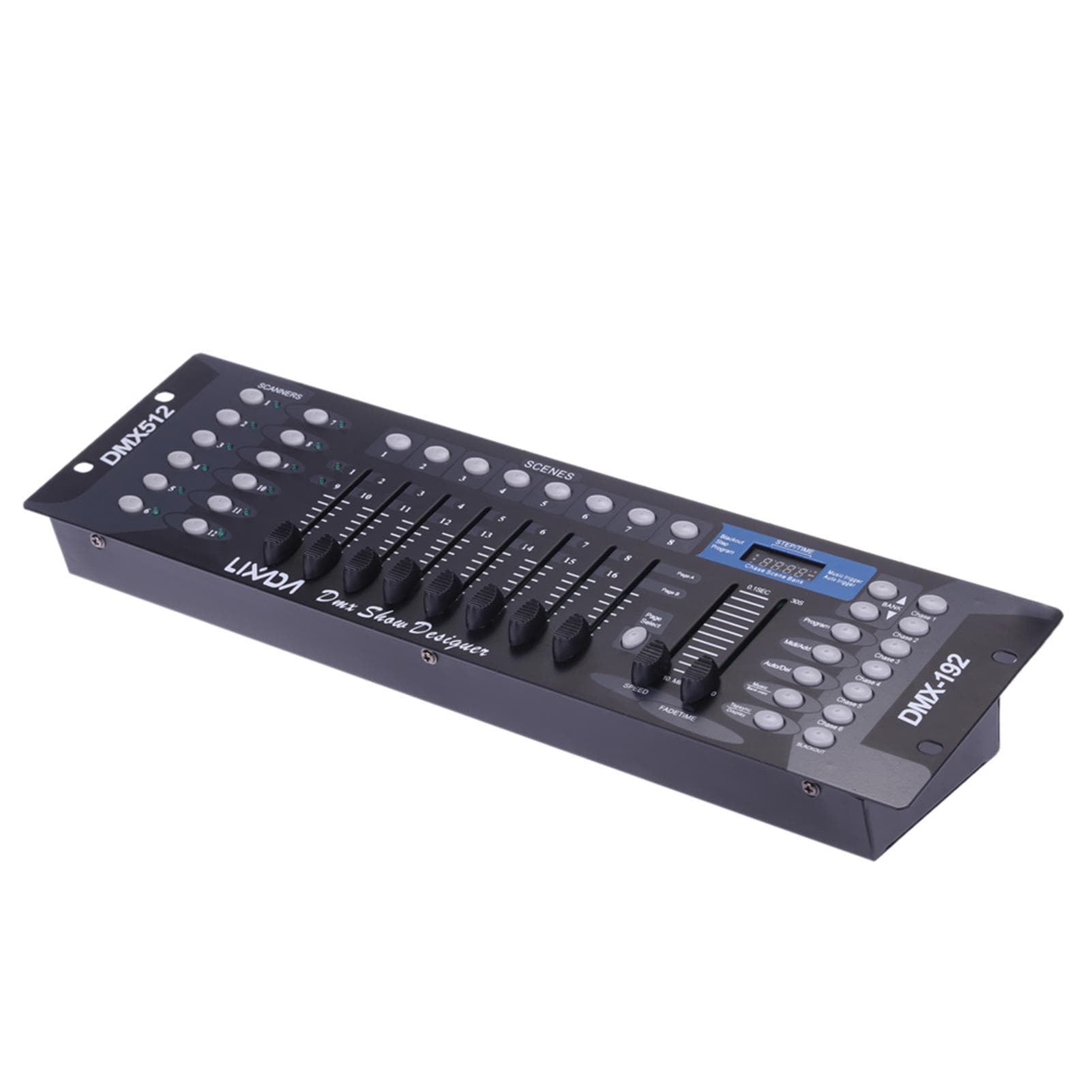 Lixada 192 Channels DMX512 Controller Console for Stage Light Party DJ Disco Operator Equipment US Plug