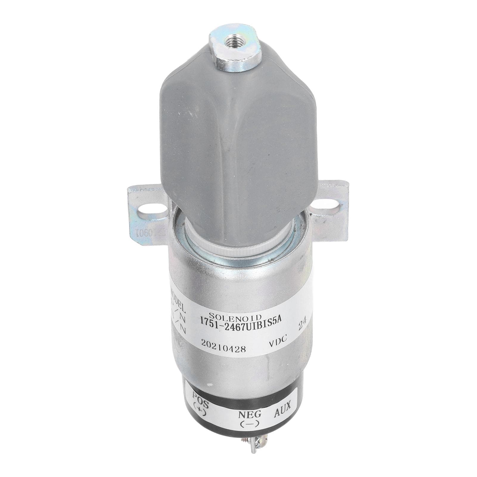 Stop Solenoid ABS Shutoff Flameout Solenoid Valve for Mitsubishi S6K Engine 24V 17512467UIBIS5A