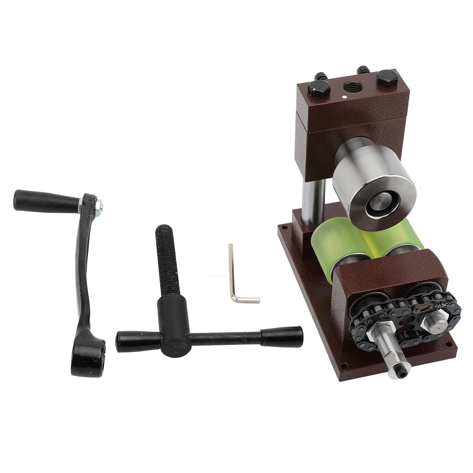 Hand Crank Ring Bending Machine Multifunction Manual Ring Earring Bracelet Press Bender Tool for